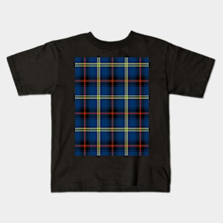 Grewar Plaid Tartan Scottish Kids T-Shirt